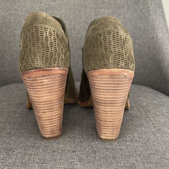 Vince Camuto Karini Peeptoe Booties - Picture 5 of 7